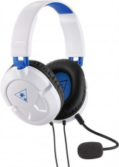 Casti Gaming Turtle Beach Wired Ear Force Recon 50P Headset White Ps4 foto