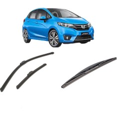 Set 3 stergatoare HONDA JAZZ IV (GK) 2015-2017, pentru parbriz si luneta, Bosch Twin-Aerotwin Retrofit