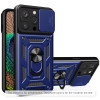 Husa Antisoc Motorola Edge 40 Neo cu Protectie Camera Albastru TCSS