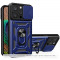 Husa Antisoc Motorola Moto E22 Moto E22i cu Protectie Camera Albastru TCSS
