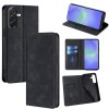 Husa Deluxe compatibila cu Samsung Galaxy A35 &ndash; Tip Carte, Piele Ecologica Negru, Functie Stand si Protectie 360, ALC MOBILE