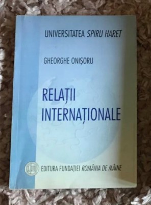 Gheorghe Onisoru / Relatii internationale foto