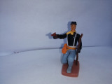 Figurina Soldat Unionist, Reg. 7 Cavalerie USA, bnk jc Plasty - Miniatura Colectie