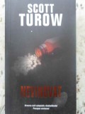 Nevinoovat - Scott Turow, RAO, 2013, Carte Politista, Romana, Paperback, 473 Pagini
