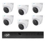 NVR POE PNI House IP716J video surveillance package,6 PNI IP505J cameras,5MP and cables included