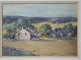 Peisaj, Semnat indescifrabil, 1937