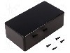 Carcasa ABS, 65mmx120mmx40mm, IP54, HAMMOND - 1591CSBK foto