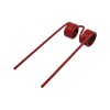 Dinte Grebla Pick-Up Fermag, 200x82mm, Fir 5mm, Bucla 32mm, Rosu, Cu Spira