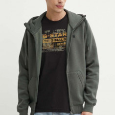 G-Star Raw bluza barbati, cu glugă, neted