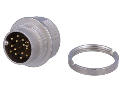 Conector M16 tată, 14 pini, IP68 foto