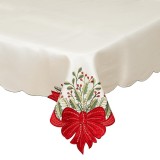Fata masa Craciun poliester multicolor 140x180 cm