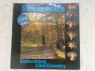 spotnicks something like a country 1971 disc vinyl lp muzica surf rock polydor foto