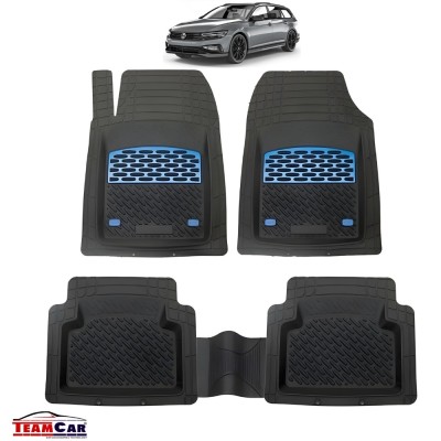 Covorase Auto TeamCar&amp;reg; Tip Tavita Compatibile Volkswagen Passat B8 Variant Blue foto