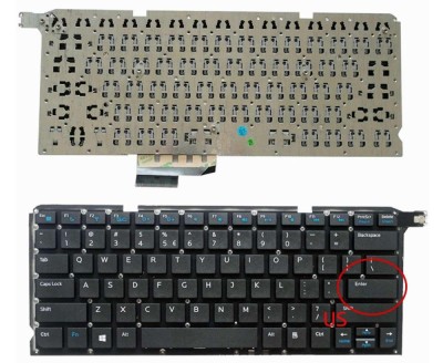 Tastatura Dell Vostro V5460 layout US fara rama enter mic, Vostro V5460D layout US fara rama enter mic foto