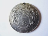 Rară! Statele Austriece-Episcopia de Salzburg 1 Thaler 1781 argint Printul Arhiepiscop Hieronymus,diam:41 mm,greutate:27,70 gr.Pret catalog:350 Euro