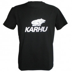 Tricou cu Maneca Scurta Barba?i Karhu T-PROMO 1 Negru (Marimea s) foto