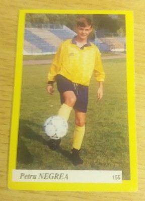 B10 - Sticker fotbal - Campionatul national Romania editia 1994/1995 - nr 155 foto