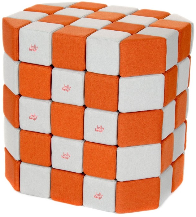 Set constructie MAXI JollyHeap BASIC Magnetic Blocks 1525 100 pcs.