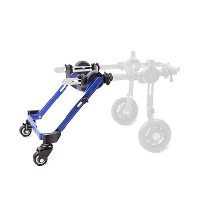 Walkinpets - Cărucior mini &amp;ndash; roată frontală B3:4&amp;quot; cu roata de cauciuc foto