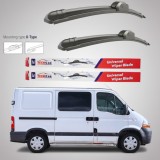 Cumpara ieftin Ștergătoare Renault Master Combi L1H1 (2003&ndash;2006) Flat | Set față &ndash; TeamCar&reg;