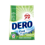 Detergent de rufe pudra Dero 2in1 Prospetimea Muntelui, 15 kg, 200 spalari