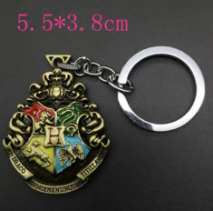 Breloc - HARRY POTTER - Cu Dubla Fateta Foarte Calitativ - Hogwarts foto