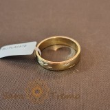 Verigheta placata cu aur cu fine gravuri la exterior Matrimonio