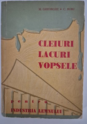 M Gheorghe Cleiuri lacuri vopsele pentru industria lemnului foto
