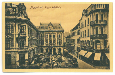 5371 - ORADEA, Romania - old postcard - unused - 1916 foto
