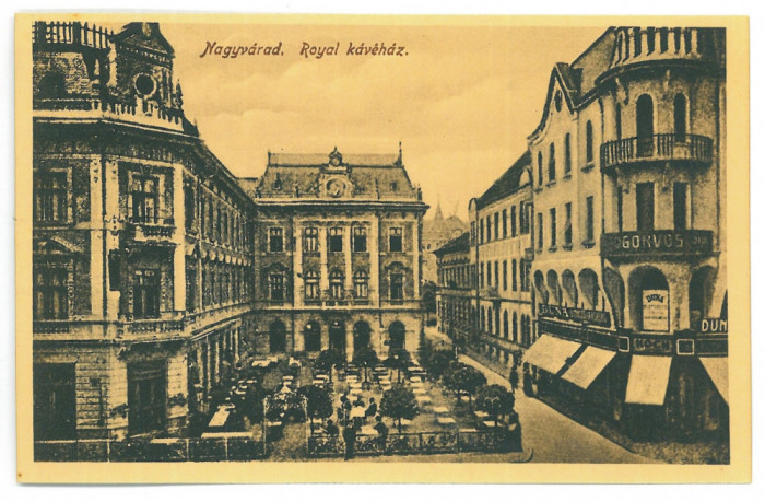 5371 - ORADEA, Romania - old postcard - unused - 1916