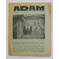 REVISTA ADAM , ANUL II , NO. 3 , 1 IULIE 1930