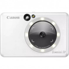 Camera Foto Instant 2 in 1 cu tehnologie ZINK Canon Zoemini S2 Pearl White foto