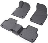 Set de 4 covorase cauciuc 3D stil tavita premium pentru Audi Q8, SQ8 din 2018