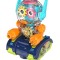 Robot Transparent Gear, Canta si lumineaza, Albastru, 17133SX-1