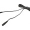 Cablu DC 5,5/2,1 la 5,5/2,5 Negru