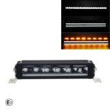LED BAR Lumini Proiector Lampa de lucru 30.5cm 4800Lm Alb/Galben DRL 10-30v Stroboscopica Lampa Girofar Avertizare