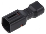 Conector cablu-cablu DF62W crimpat PIN 3 mufă tată