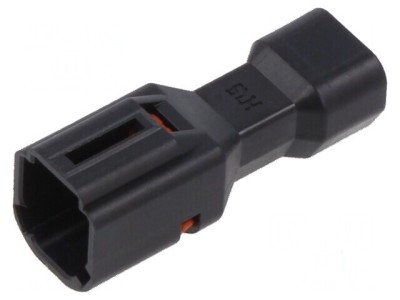 Conector cablu-cablu DF62W crimpat PIN 3 mufă tată foto