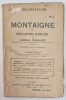 MONTAIGNE SI EDUCATIUNEA JUDECATEI de GABRIEL COMPAYRE , EDITIE INTERBELICA