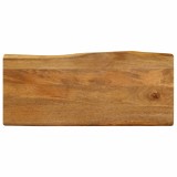 VidaXL Blat masă cu margini, 80x40x3,8 cm, lemn masiv mango