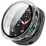 Husa + folie Samsung Galaxy Watch8 44mm Asteroid GSM Defense, transparenta (Pachet 360&deg;)