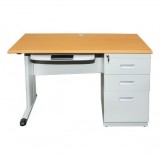 Birou metalic cu 3 sertare si blat din pal 1200 x 600 x 750H mm Breckner Germany