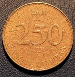 Moneda 250 livres Liban - 2003