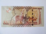 Uganda 1000 Shillings 2000 UNC,bancnota din imagini