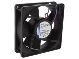 Ventilator axial DC 24V 127mm 250m3/h 51dBA cu bilă