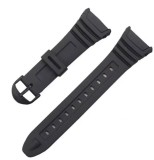 Cumpara ieftin Curea Silicon pentru Casio W-96H-1A/2A/9A &ndash; 3239 &ndash; 23 cm &ndash; Impermeabilă &ndash; Sport