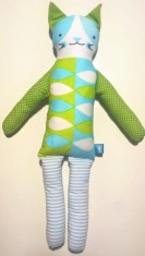 Jucarie Textila Print Doll 36 cm UG-AF02 foto