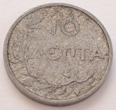 Grecia, 10 Lepta 1922 foto