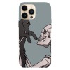 Husa compatibila cu Apple iPhone 15 Plus model Love beyond death, Silicon, TPU, Viceversa, Transparent, Carcasa