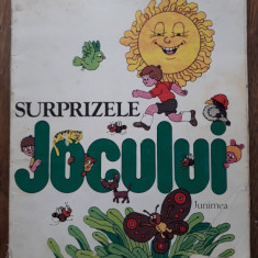 FRANCISKA RICINSKI - SURPRIZELE JOCULUI, 1980, ILUSTRATA DE VASILE OLAC